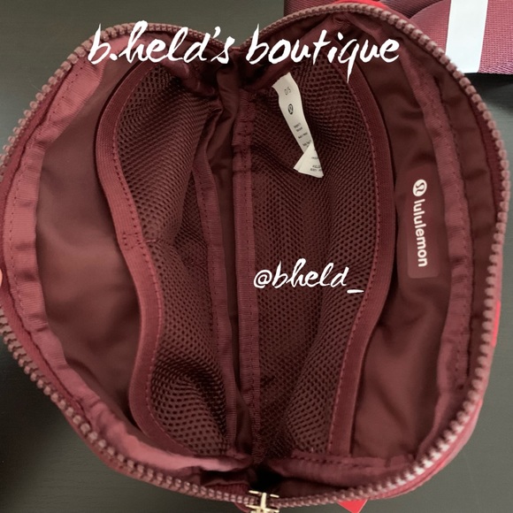 lululemon Lunar New Year Everywhere Belt Bag Rabbit All Over Print Red New NWT - Picture 10 of 15